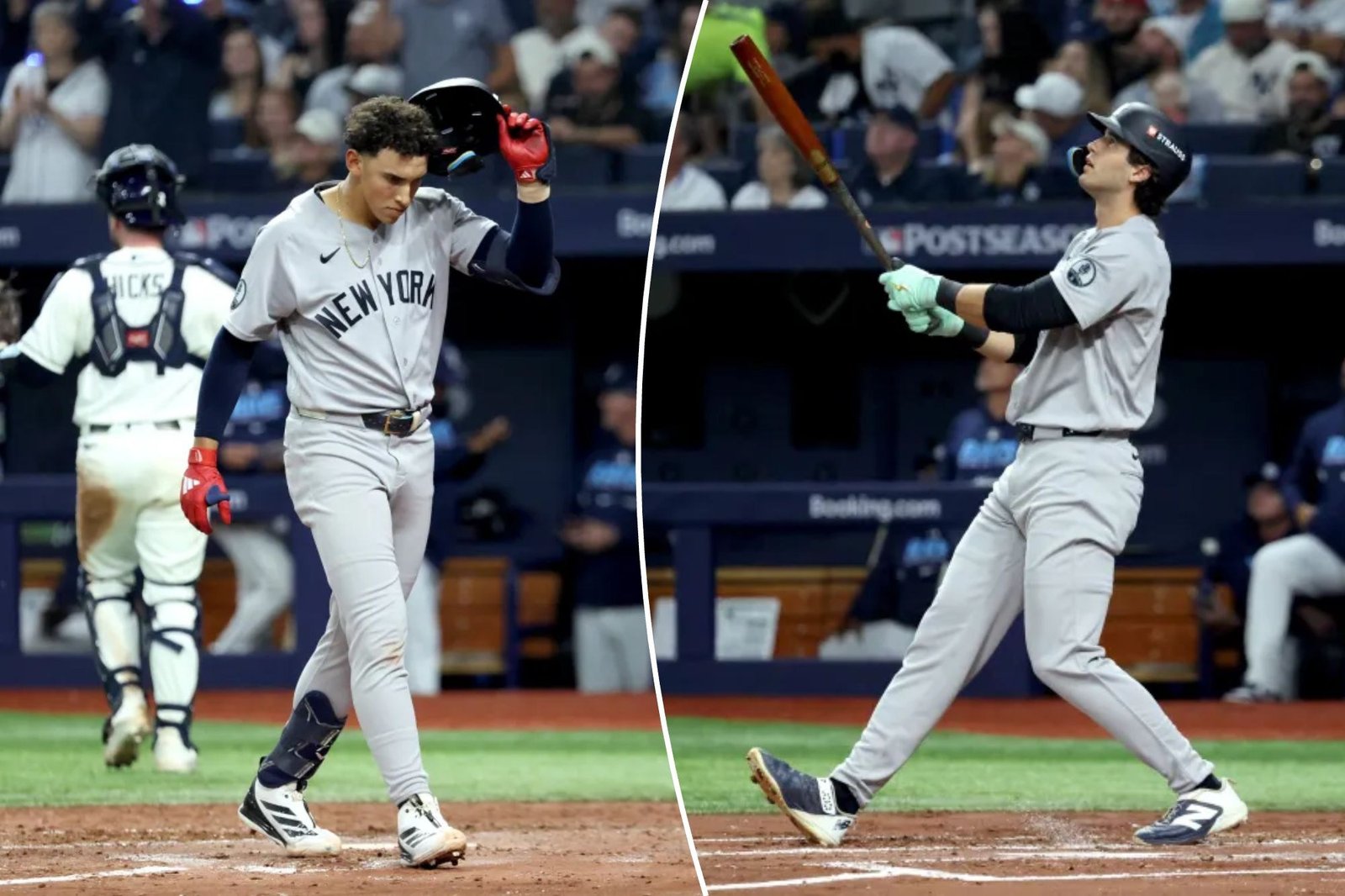 Los novatos Lombard Jr. y Jones sufren ante los Rays