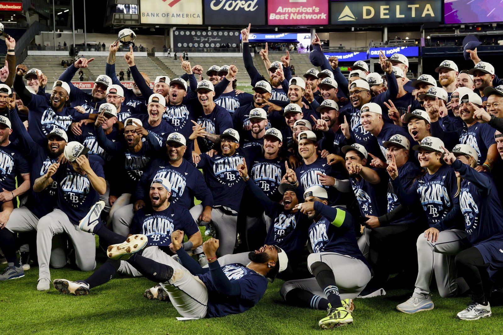 Los Tampa Bay Rays se hacen con el título de la División Este de la Liga Americana: «Es una división muy reñida»