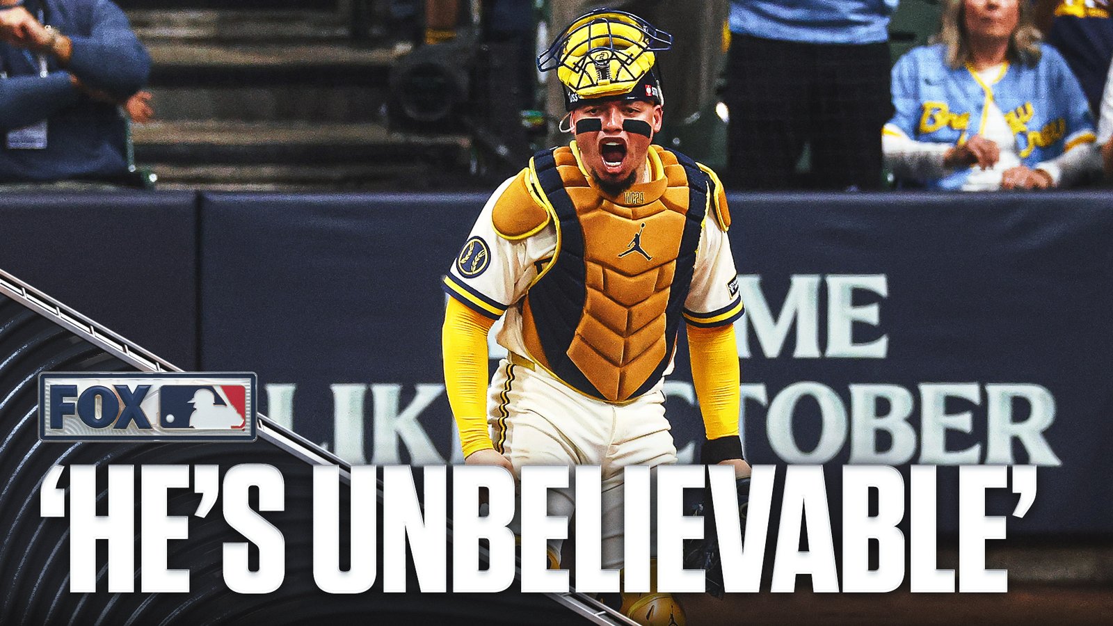 Contreras se robó el show en el triunfo de Cerveceros