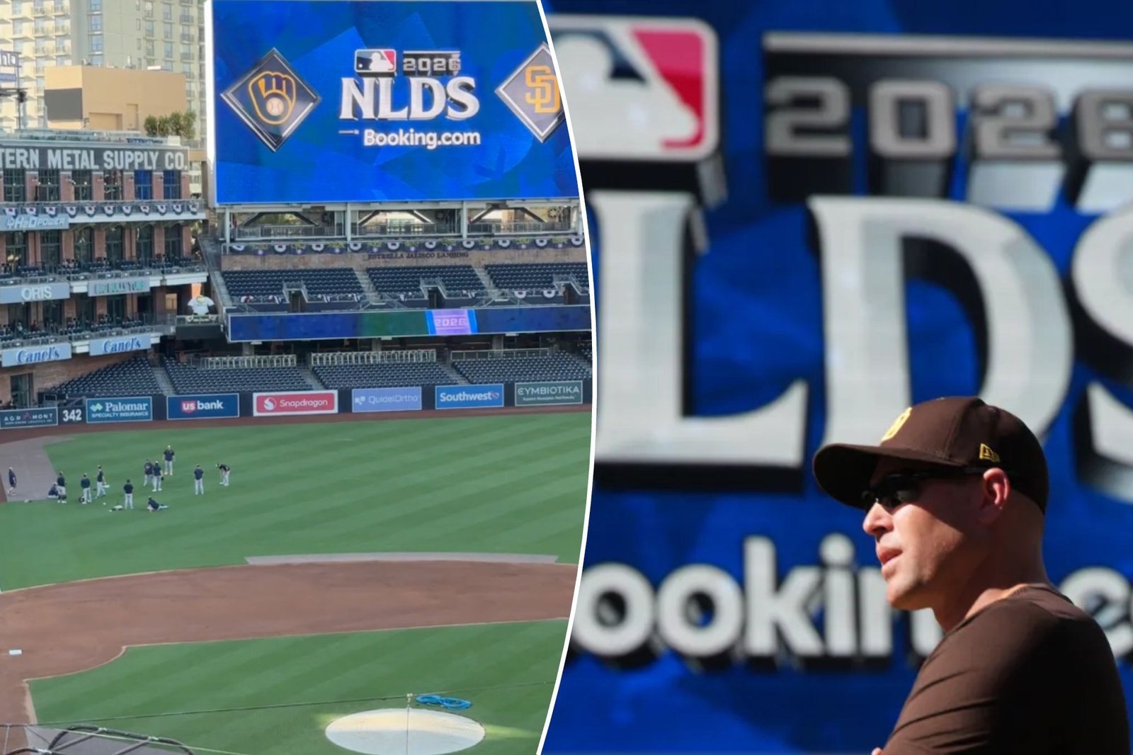 Los Padres ponen música de ascensor a todo volumen durante el entrenamiento de los Brewers, devolviendo así el favor tras la broma pesada de Milwaukee