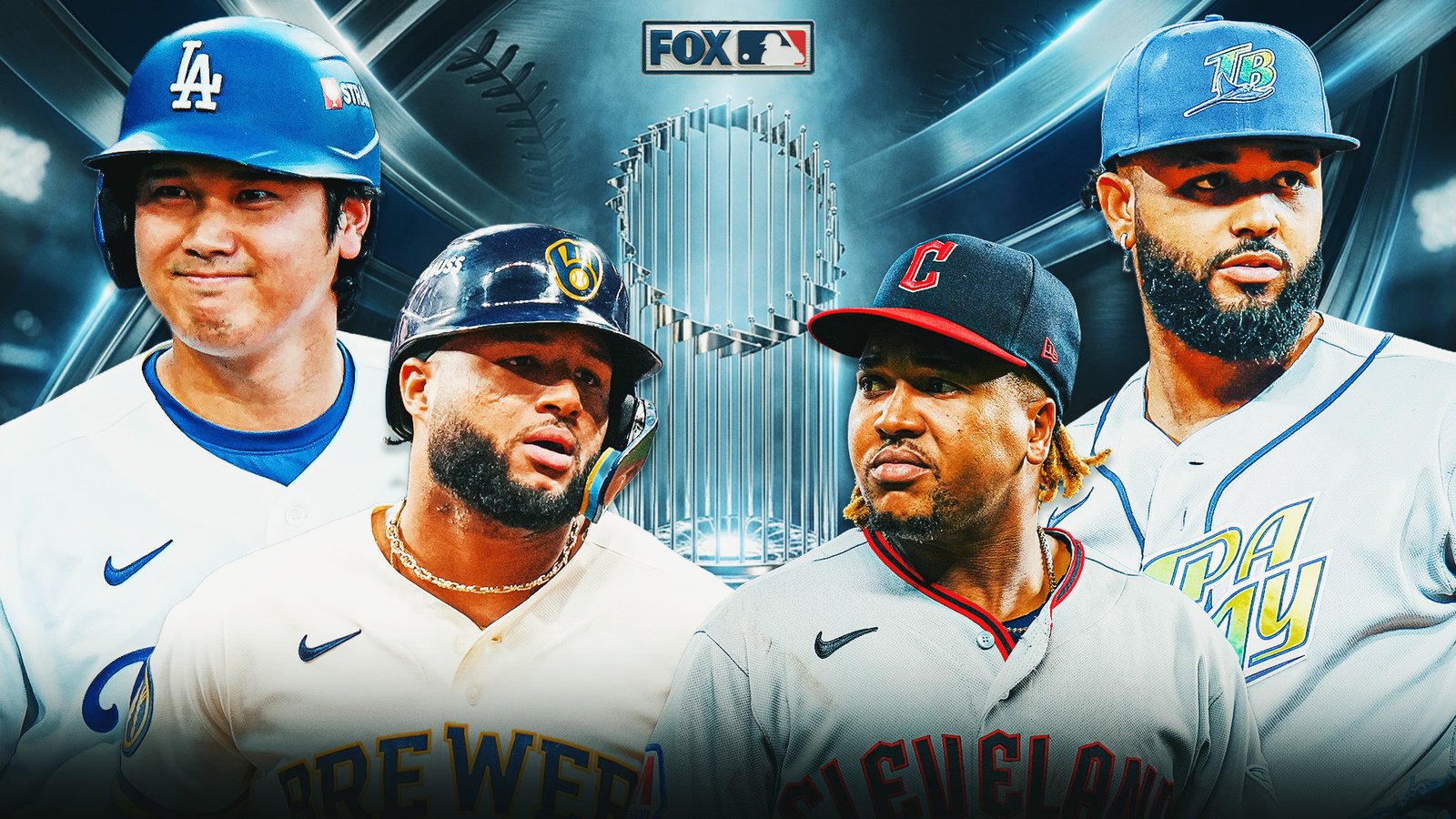 Serie de Campeonato de la MLB: Dodgers-Brewers, Guardians-Rays